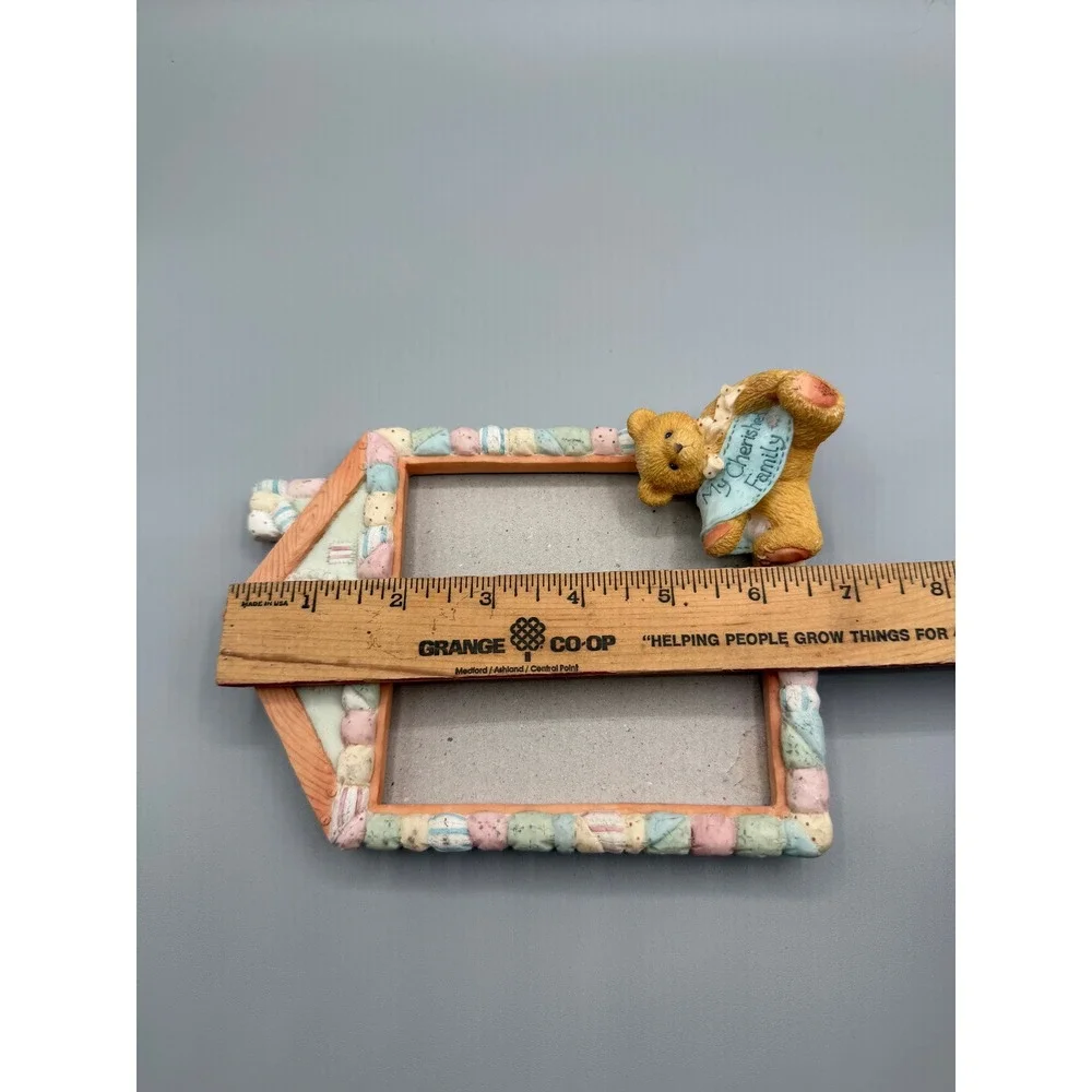 Cherished Teddies 1994 Bless Our Home Picture Frame My Cherished Family 128120
